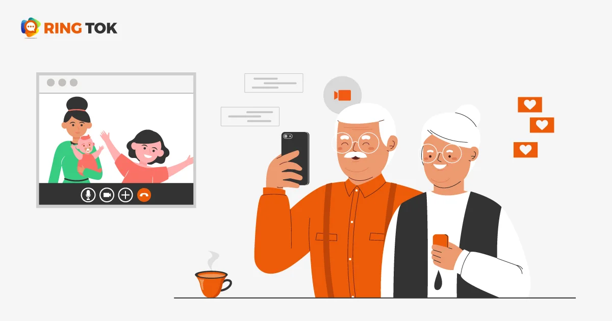 Ringtok App–Making Video Calling Accessible for Senior Citizens